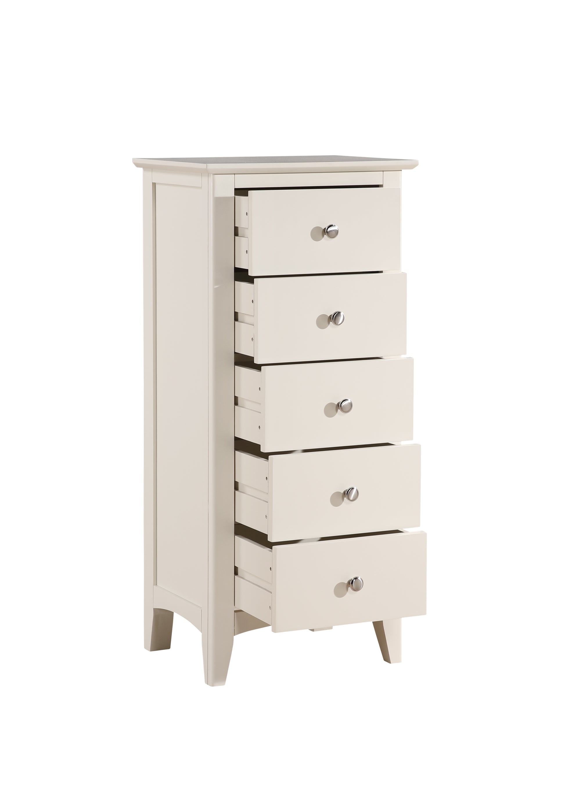 Luciana 5 Draw Narrow Chest - Ivory