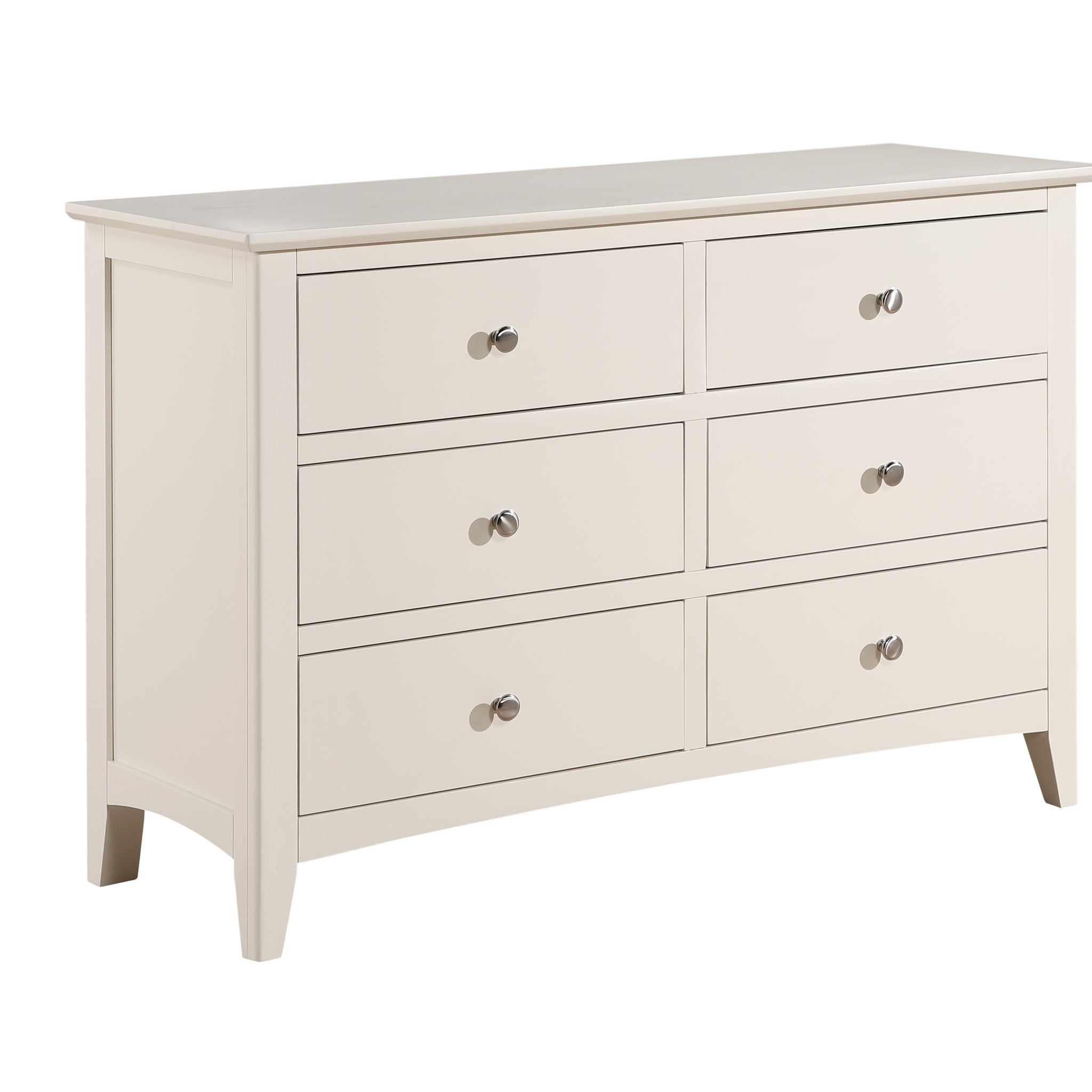 Luciana 6 Drawer Chest - Ivory