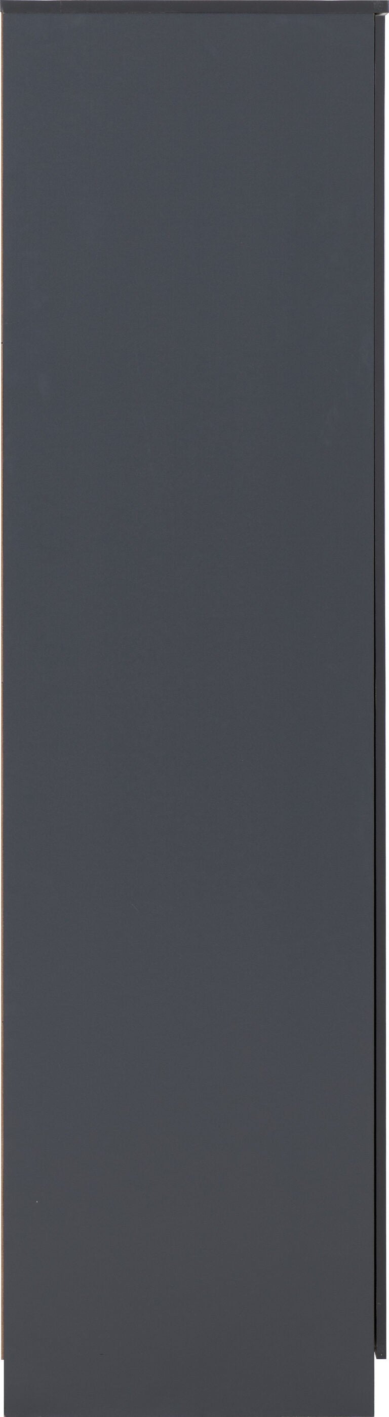 Side Of Dakota dark grey wardrobe