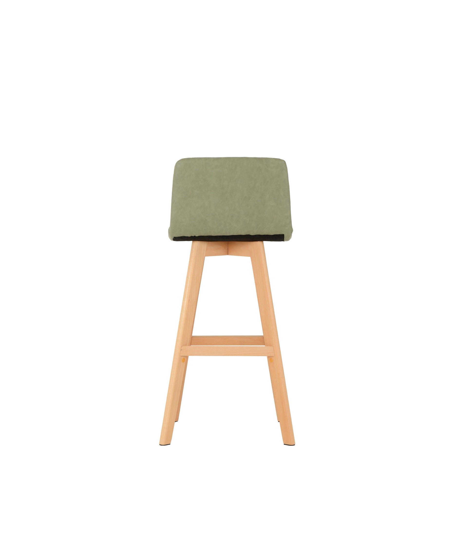 Darwin Bar Chair Green Faux Leather