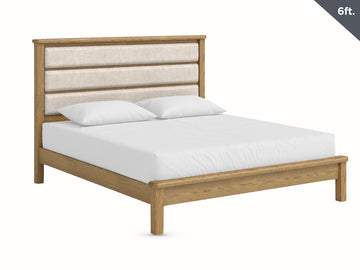 Dorchester Oak 6ft Low End Bed