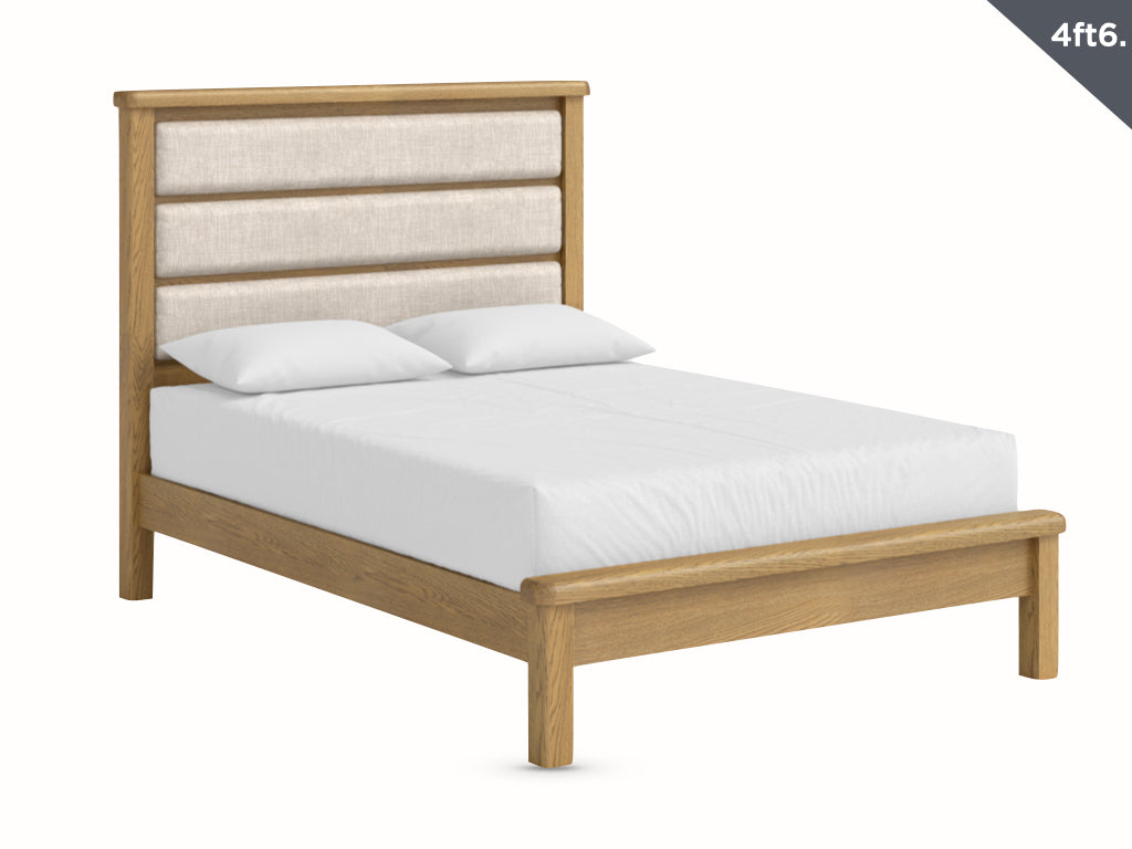 Dorchester Oak 4ft6 Low End Bed