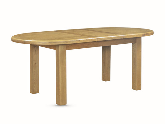 Dorchester Oak 160-200cm Oval Extension Table