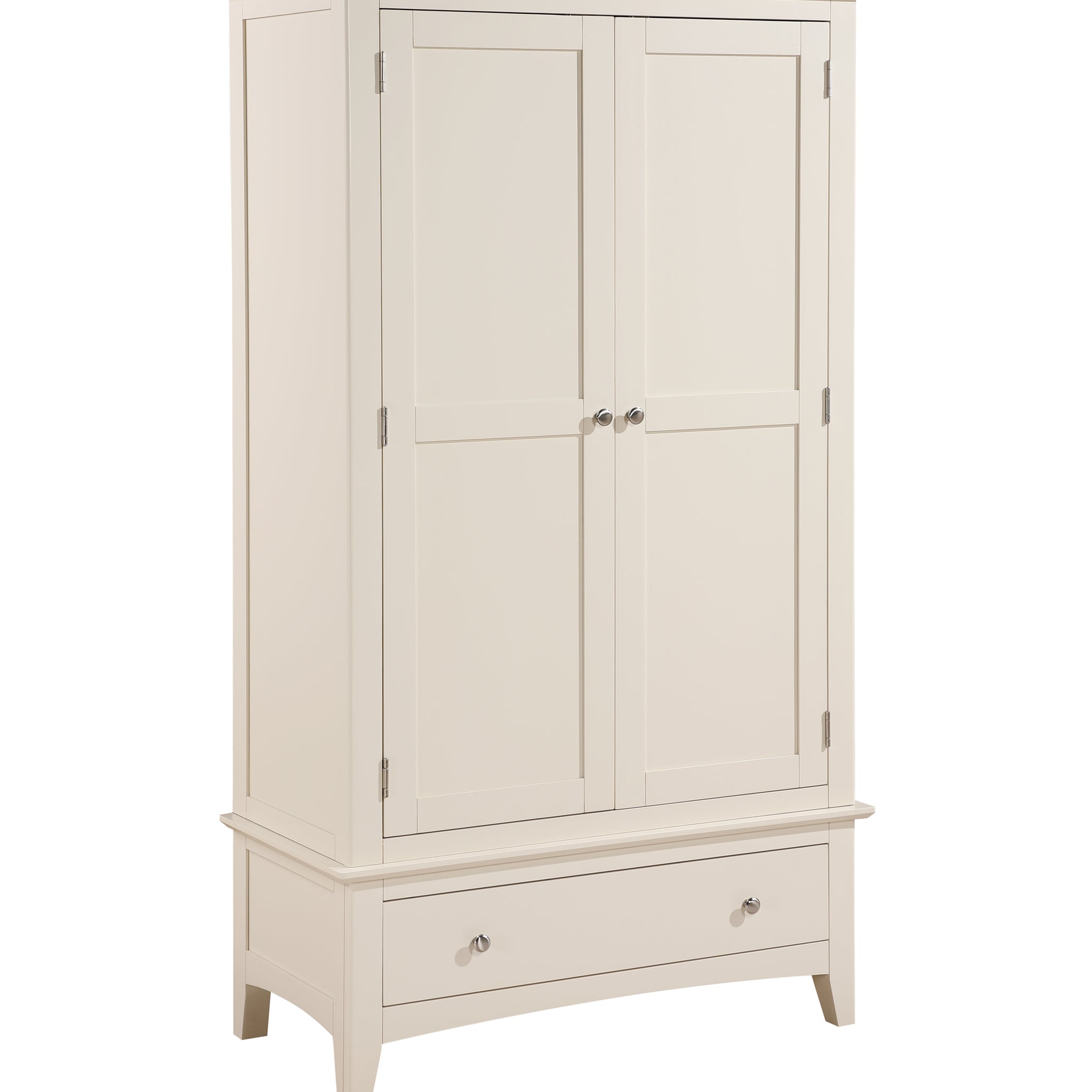 Luciana 2 Door Wardrobe - Ivory