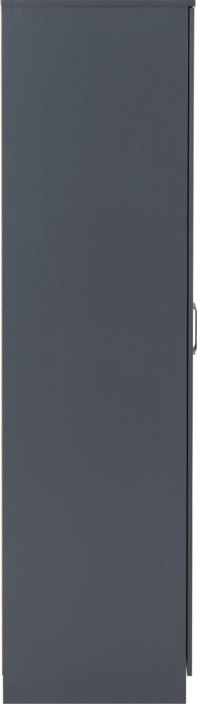 Dakota 4 Door Wardrobe - Dark Grey