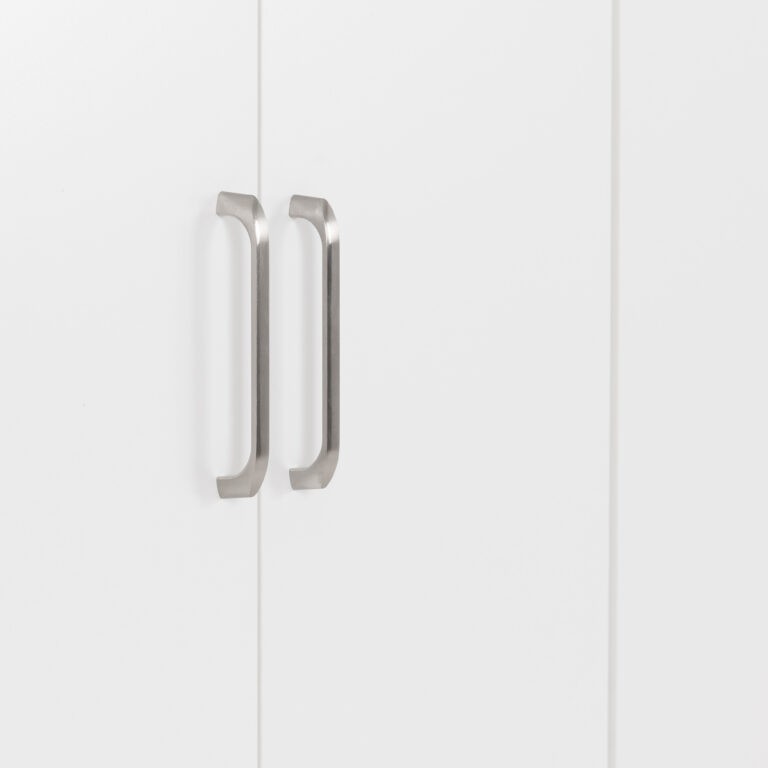 Dakota 4 Door Wardrobe - White