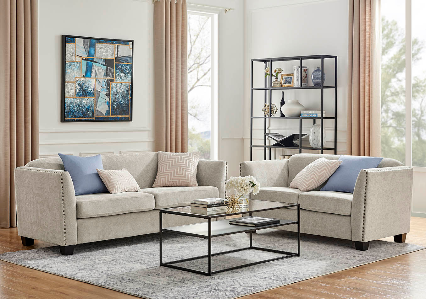 Dawson Sofas - Cream