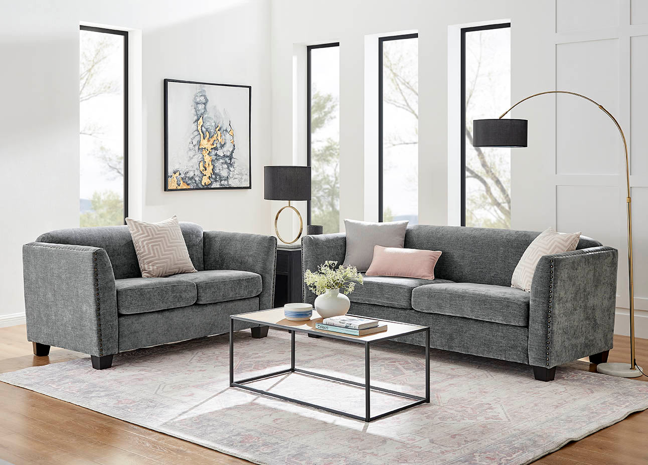 Dawson Sofas - Grey