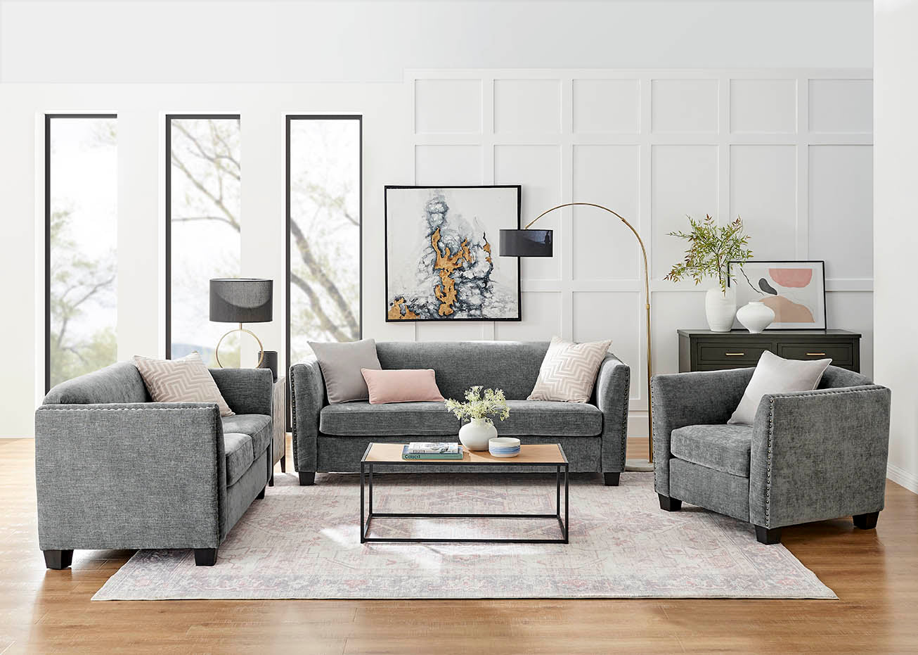 Dawson Sofas - Grey