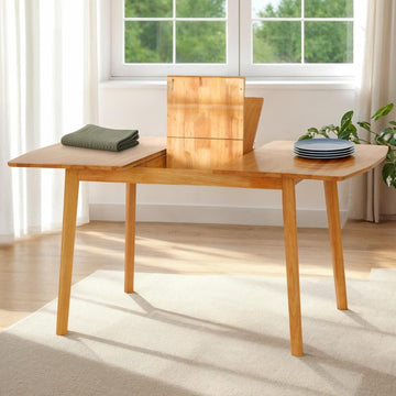 Emery Extending Dining Table- Natural Oak Effect
