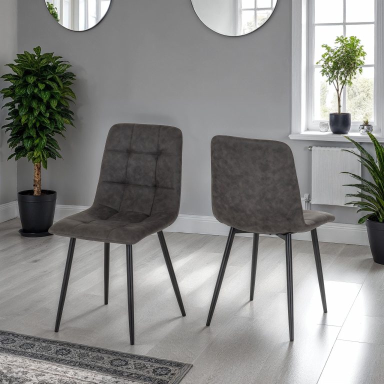 Fenton Chair (Box of 2)- Available In 3 Colours