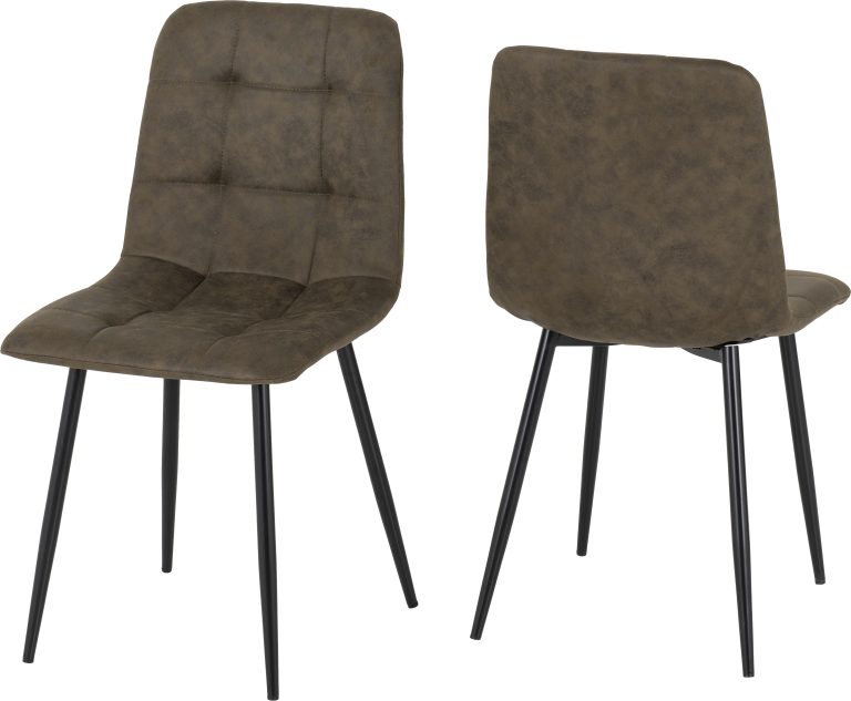 Fenton Chair (Box of 2)- Available In 3 Colours
