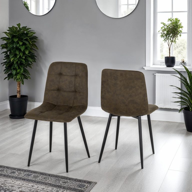 Fenton Chair (Box of 2)- Available In 3 Colours
