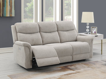 Faringdon Electric Sofa 3 Seater - Beige