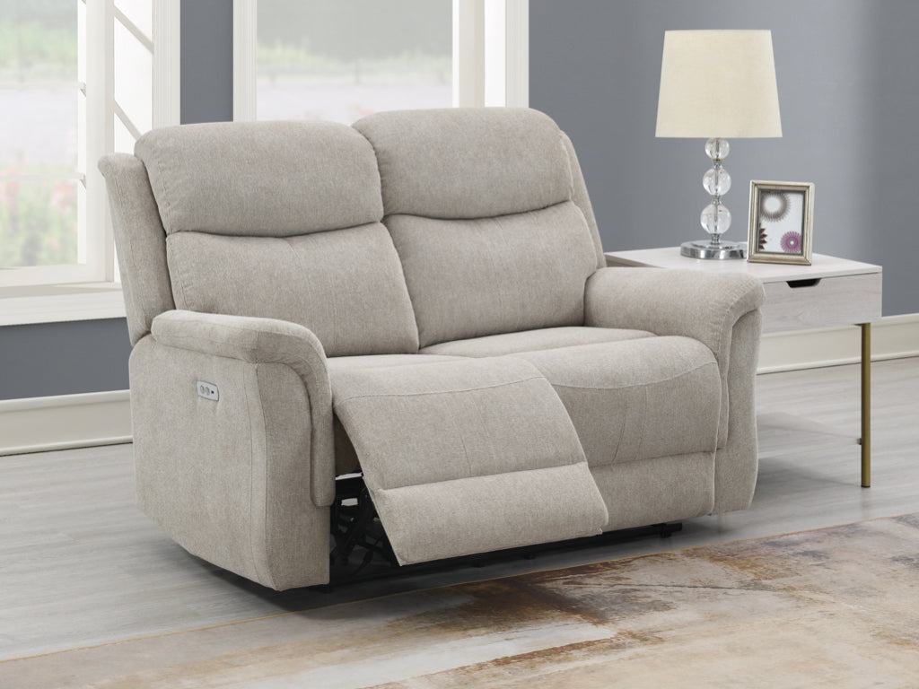 Faringdon 3+2 Electric Reclining Suite - Beige