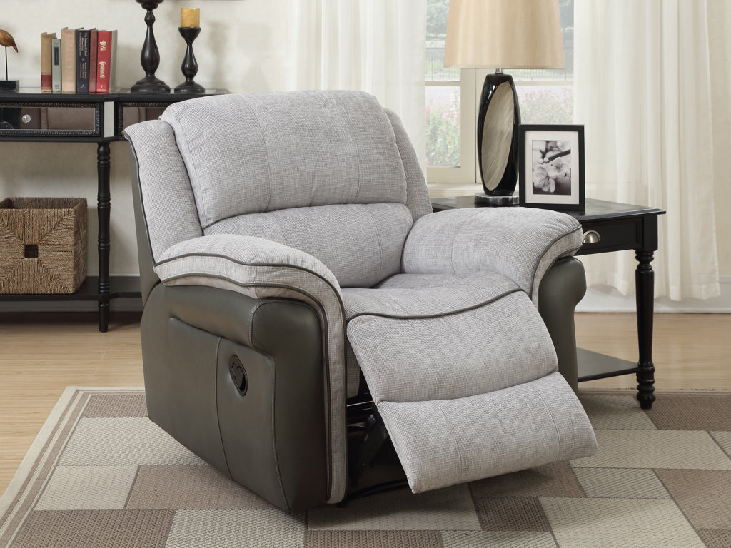 Farnham Fusion Reclining Chair - Grey