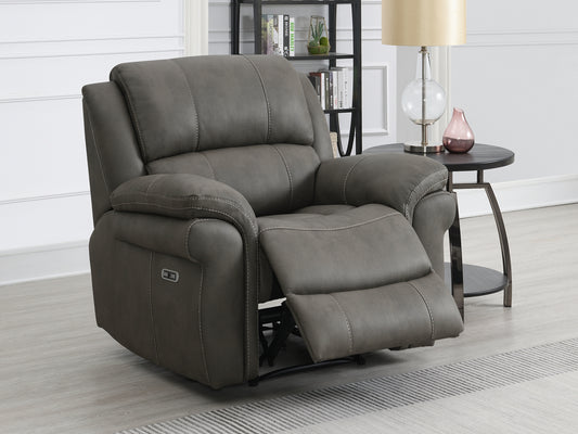 Farnham Ultra Electric Recliner Armchair  - Grey