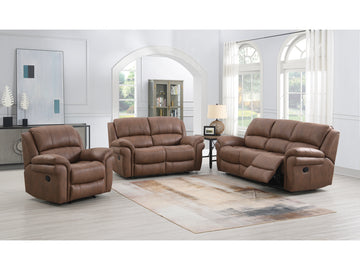 Farnham  Ultra 3+1+1 Manual Sofa Suite - Tan (Fabric)