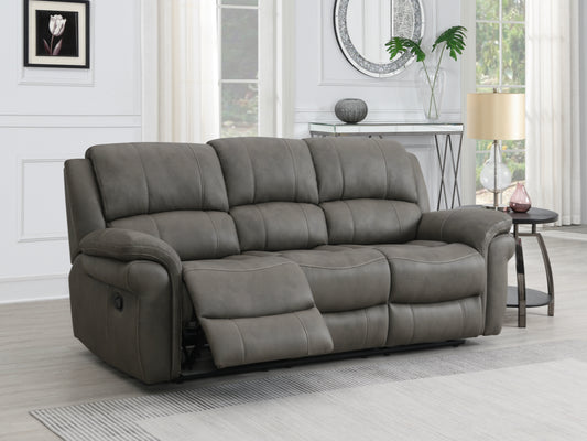 Farnham Ultra 3 Seater Manual Recliner Sofa  - Grey