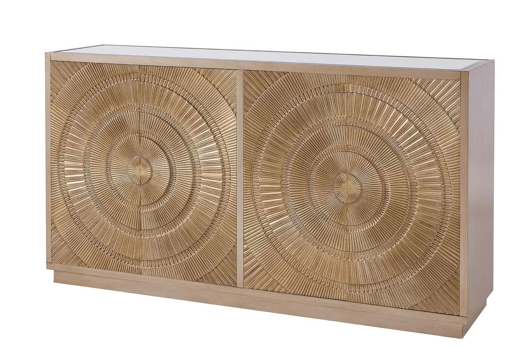 Frenso 4 Door Sideboard - Gold