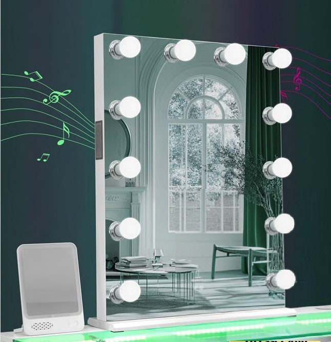 Glam Portrait Hollywood Makeup Mirror with Bluetooth