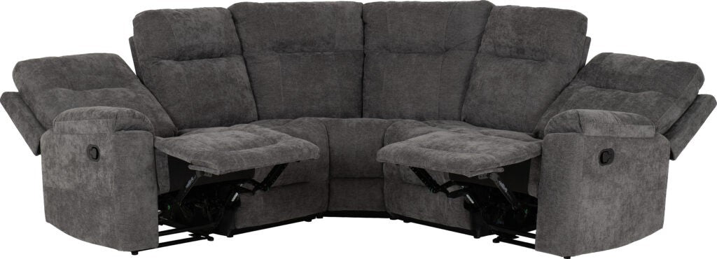 Guildford Corner Sofa – Grey Fabric