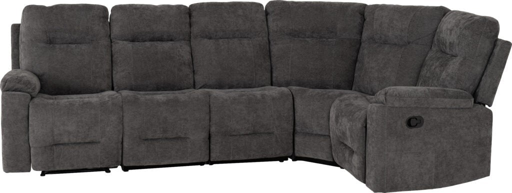 Guildford Corner Sofa – Grey Fabric