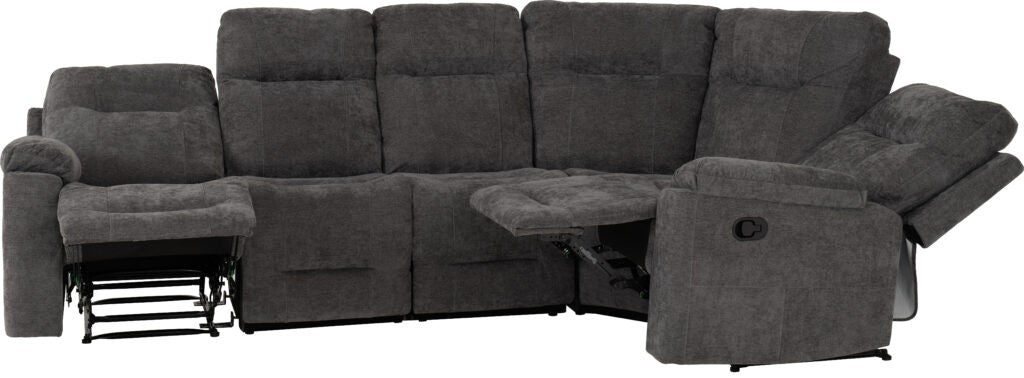 Guildford Corner Sofa – Grey Fabric