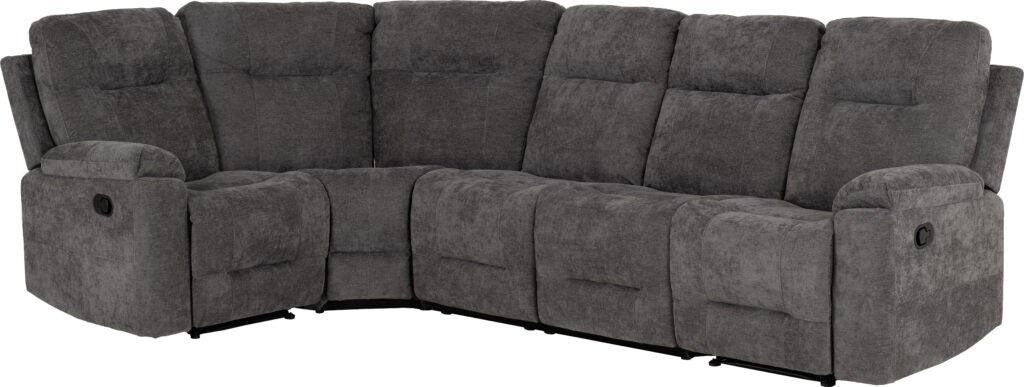 Guildford Corner Sofa – Grey Fabric