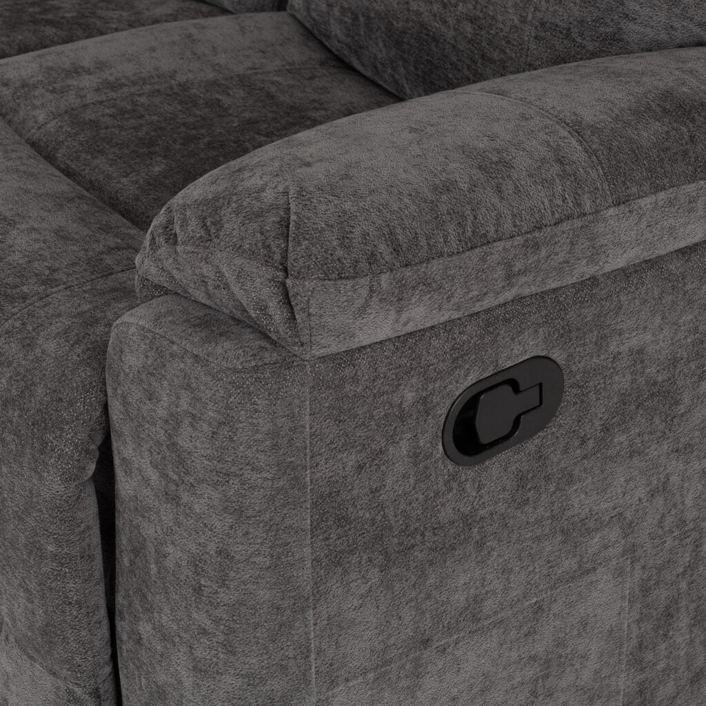 Guildford Corner Sofa – Grey Fabric