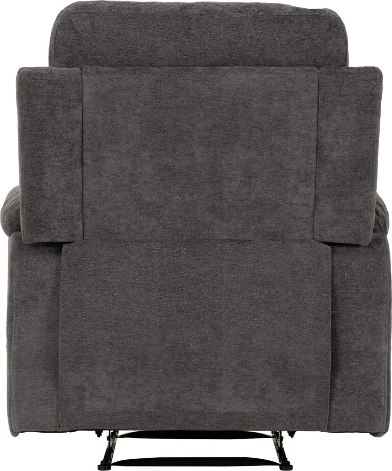 Guildford Armchair Recliner Suite – Grey Fabric