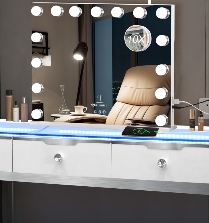 Glow Luminux 15 Hollywood Makeup Mirror