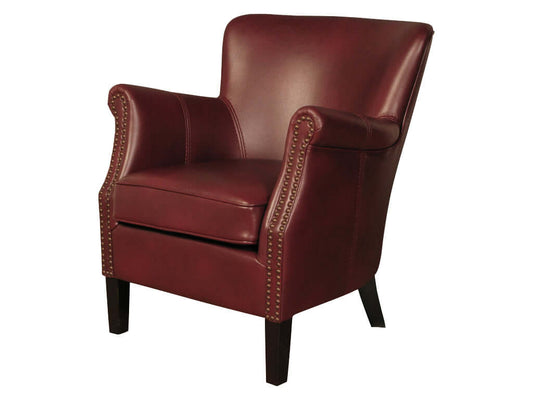 Harlow Armchair - Burgundy