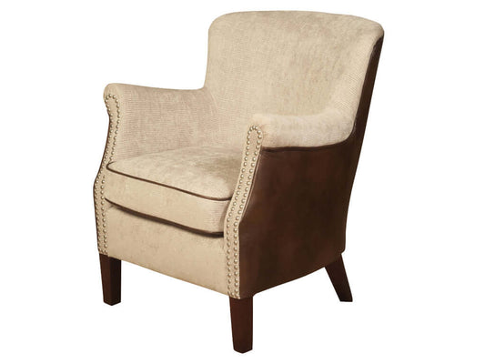 Harlow Fusion Chair - Mink/Tan