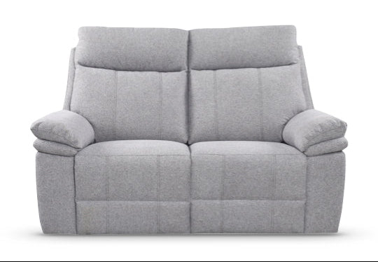Horizon 2 Seater Electric Reclining Sofa – Light Grey