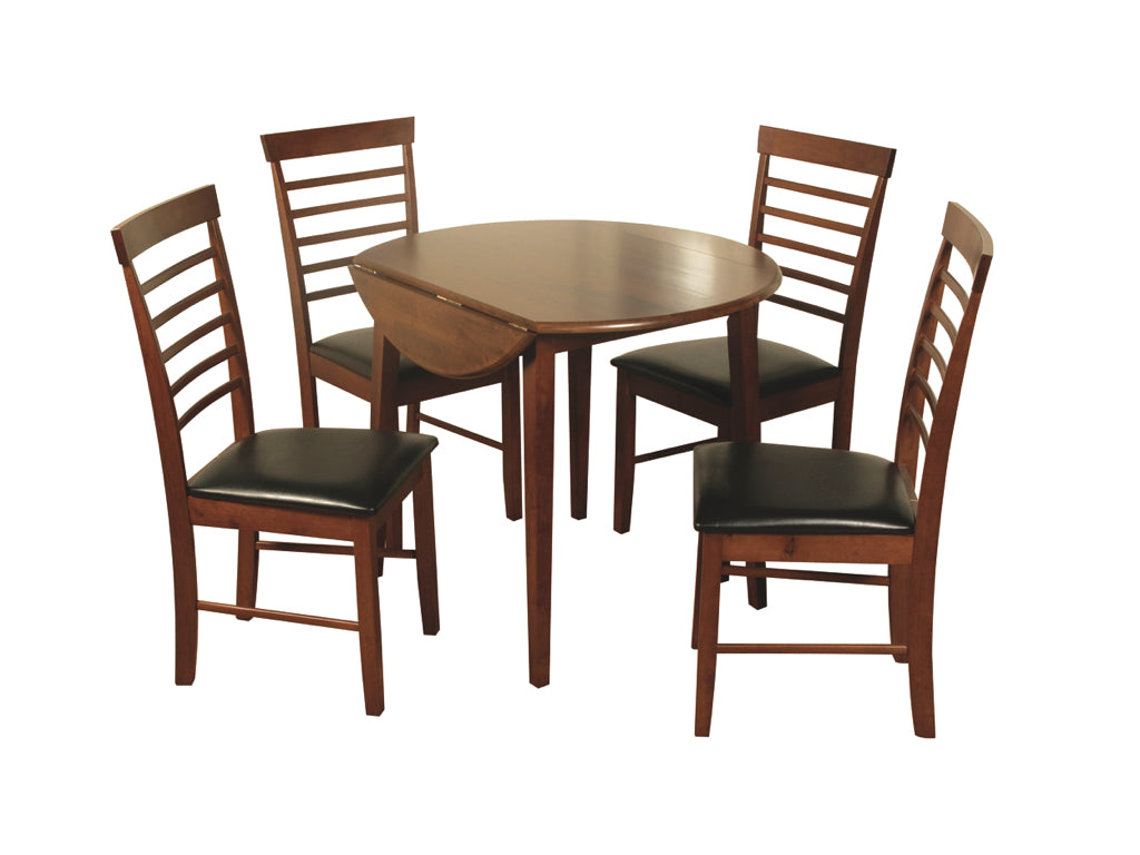 Hanover Round Dropleaf Dining Set (4 chairs)