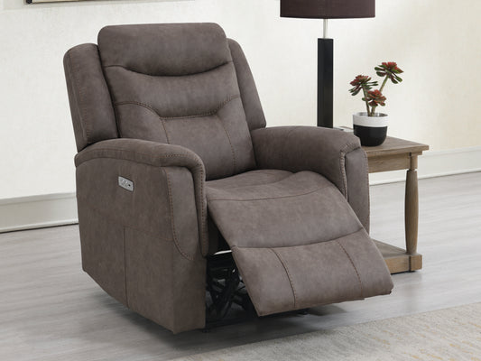 Harrogate Electric Reclining Armchair (Brown)