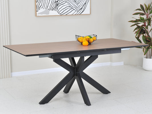 Infiniti 180-220cm Extension Dining Table- Ashen Oak