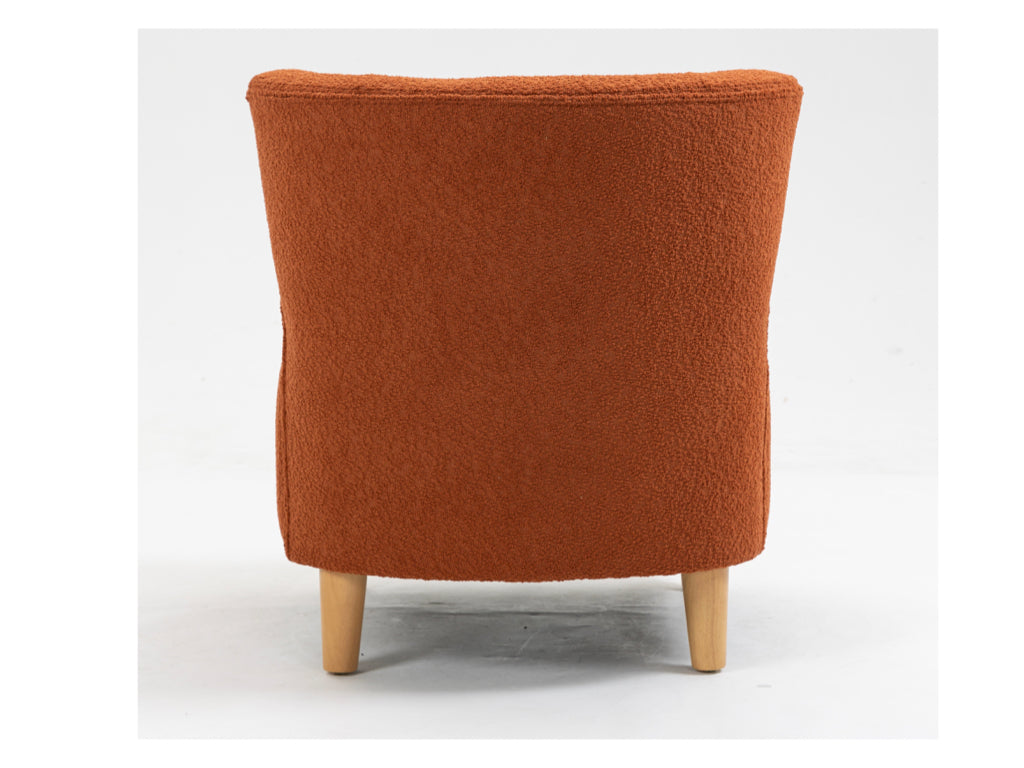 Josie Accent Chair - Rust