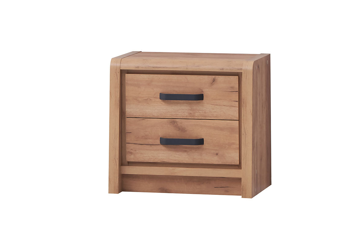 Jack 2 Drawer Locker Oak