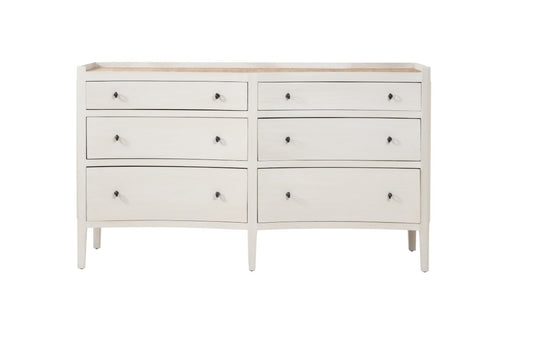 Jacob Chest of 6 Drawers - French Grey