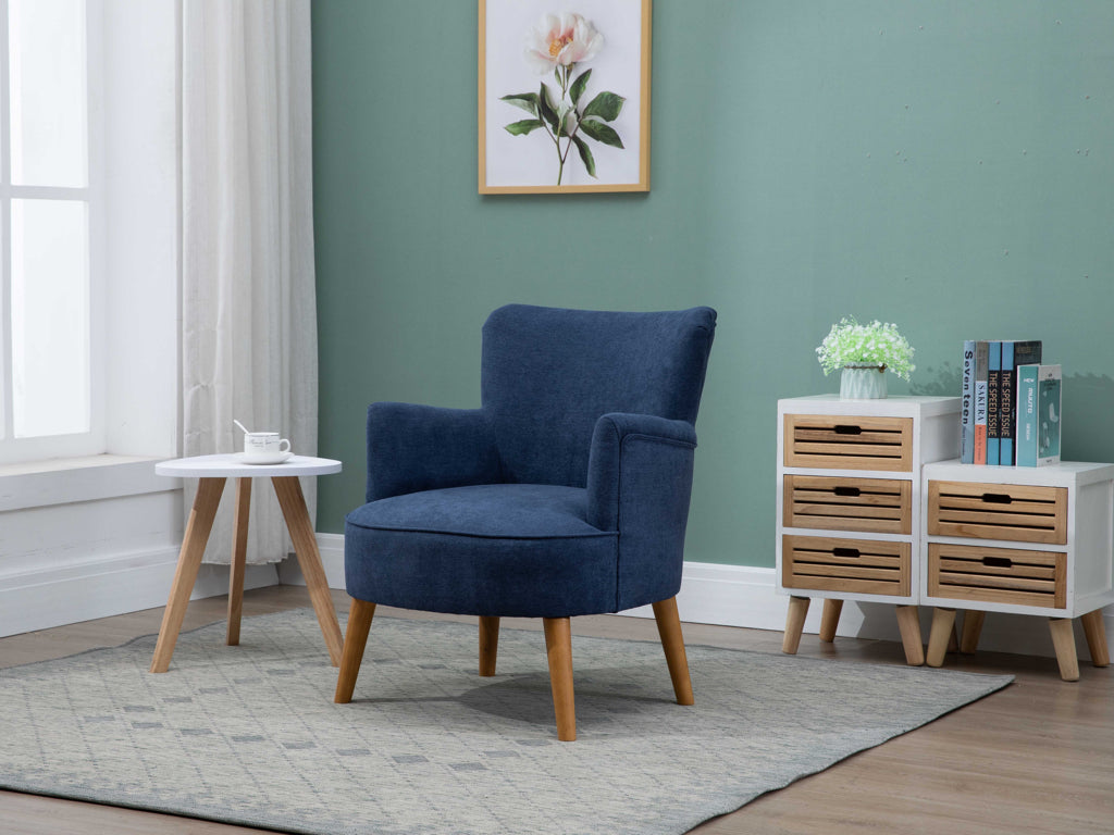 Keira Armchair Midnight Blue