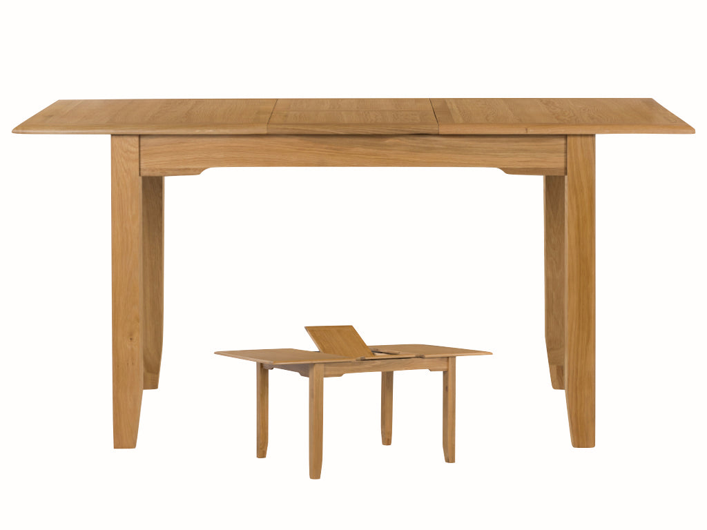 Kilkenny Oak 160 - 200 cm Butterfly Extension Dining Table