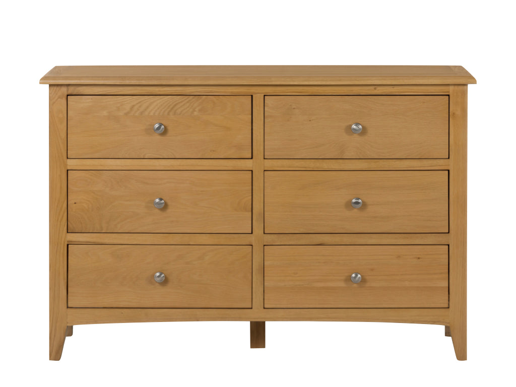 Kilkenny Oak 6 Drawer Chest