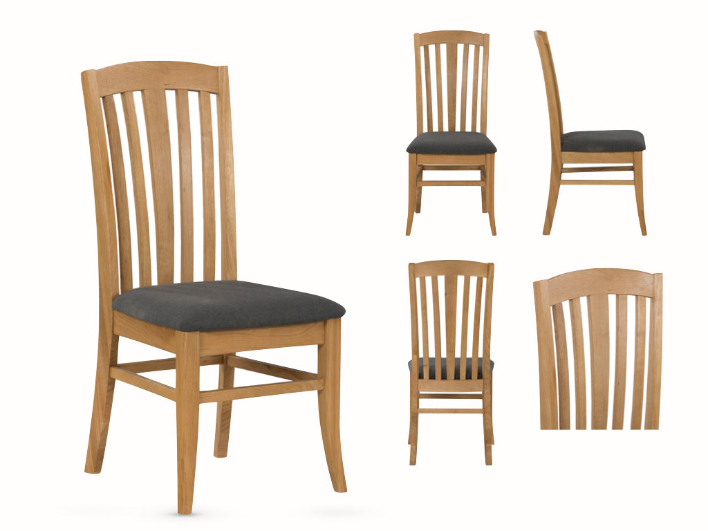 Kilkenny Oak Dining Chair X2