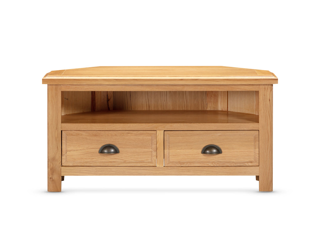 Lugano Oak Corner TV Unit