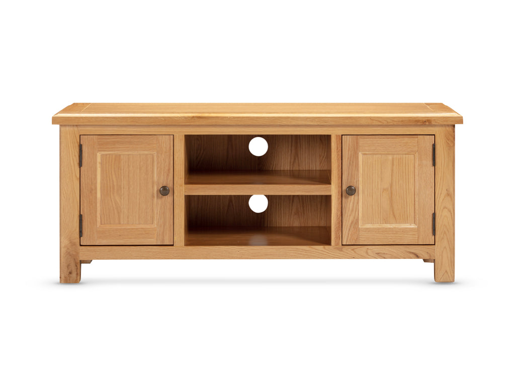 Lugano Oak Large TV Unit