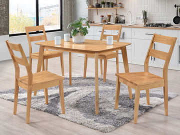 Lexington 120cm Dining Set with 4 Chairs