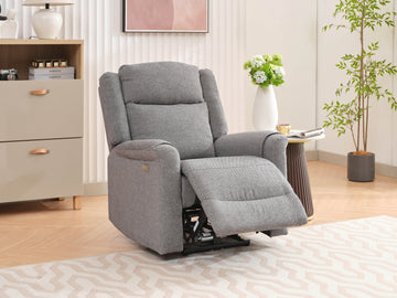 Lexus Fabric Electric Chair - Grey