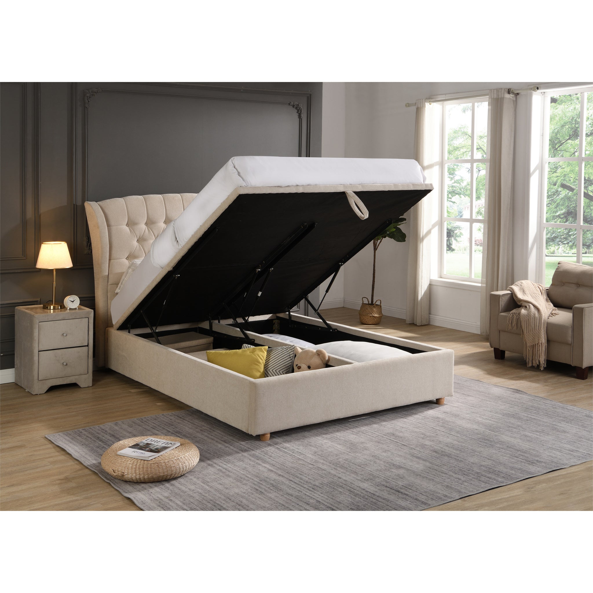 Lily Gas-Lift Bed